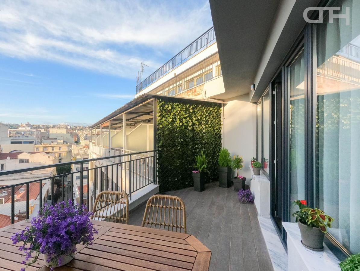 Luxury 80M2 Apartment With Balcony Downtown Thessaloniki Exterior photo