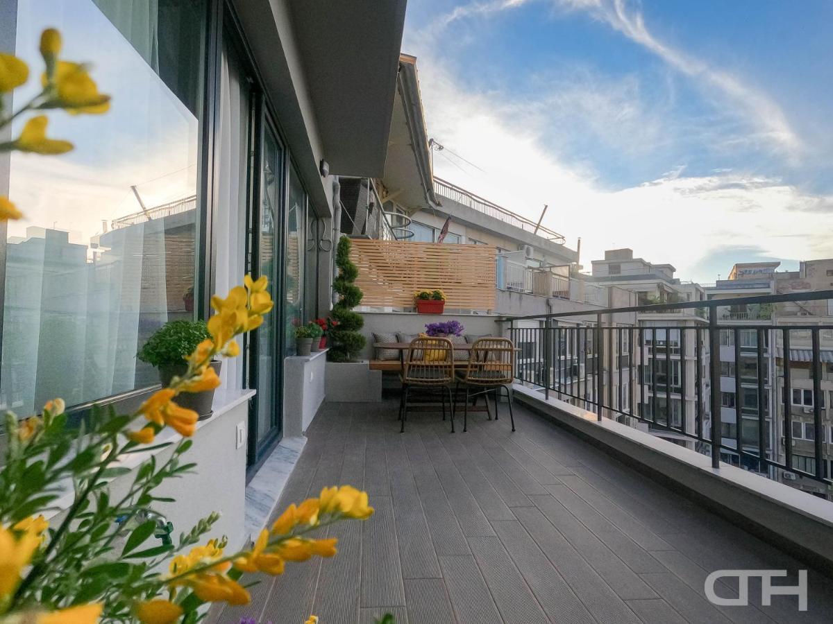 Luxury 80M2 Apartment With Balcony Downtown Thessaloniki Exterior photo